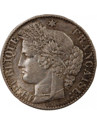 CERES ﻿- 50 CENTIMES ARGENT 1881 A PARIS