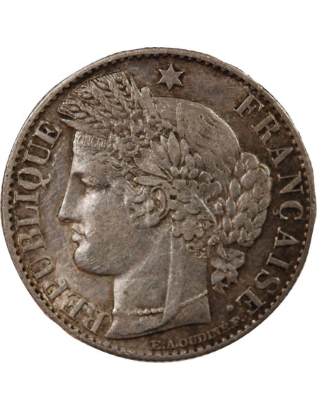 CERES ﻿- 50 CENTIMES ARGENT 1881 A PARIS