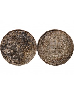 CERES ﻿- 1 FRANC ARGENT 1888 A PARIS 2