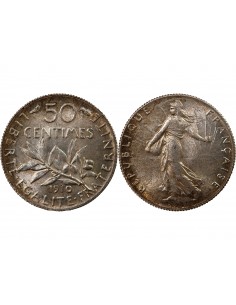 SEMEUSE - 50 CENTIMES ARGENT 1910 2