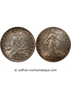 SEMEUSE - 50 CENTIMES ARGENT 1910