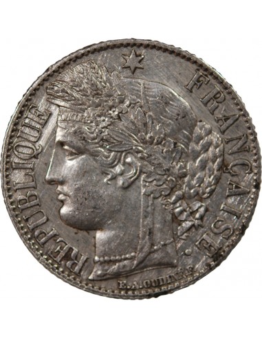 CERES ﻿- 1 FRANC ARGENT 1887 A PARIS