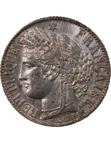 CERES ﻿- 1 FRANC ARGENT 1887 A PARIS