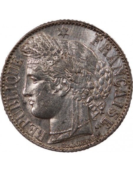 CERES ﻿- 1 FRANC ARGENT 1887 A PARIS