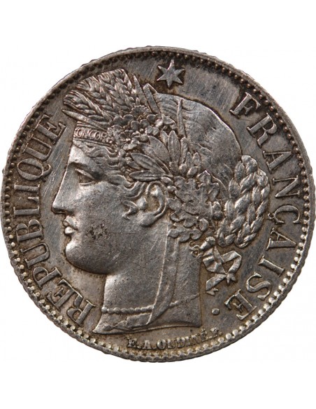 CERES ﻿- 1 FRANC ARGENT 1888 A PARIS