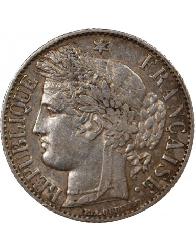 CERES ﻿- 1 FRANC ARGENT 1888 A PARIS