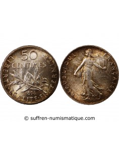 SEMEUSE - 50 CENTIMES ARGENT 1898