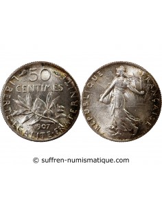 SEMEUSE - 50 CENTIMES ARGENT 1907