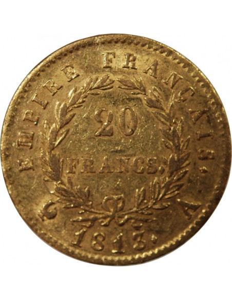 NAPOLEON Ier - 20 FRANCS OR 1812 M TOULOUSE