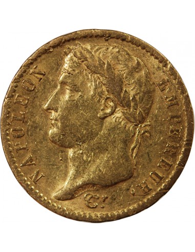 NAPOLEON Ier - 20 FRANCS OR 1812 M TOULOUSE