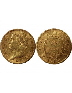 NAPOLEON Ier - 20 FRANCS OR 1812 M TOULOUSE 2