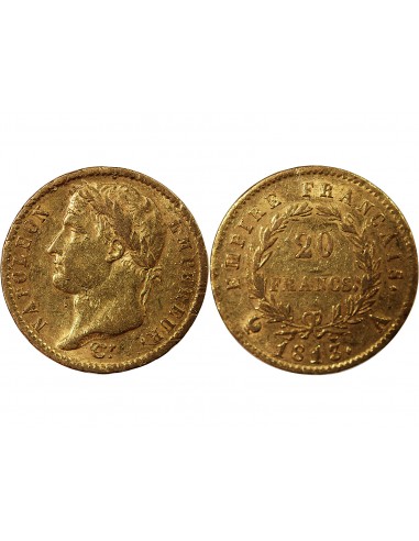 NAPOLEON Ier - 20 FRANCS OR 1812 M TOULOUSE