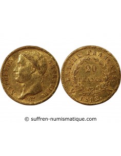 NAPOLEON Ier - 20 FRANCS OR 1812 A PARIS