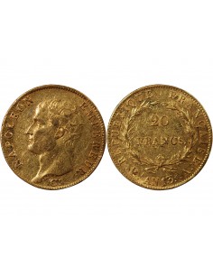 NAPOLEON Ier﻿ - 20 FRANCS OR AN 13 A PARIS﻿﻿﻿ "Calendrier révolutionnaire" 2