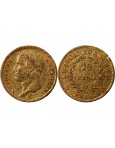 NAPOLEON Ier - 20 FRANCS OR 1811 A PARIS 2