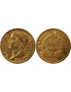 NAPOLEON Ier - 20 FRANCS OR 1811 A PARIS 2