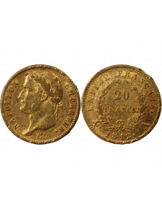 NAPOLEON Ier - 20 FRANCS OR 1812 A PARIS 2