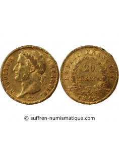NAPOLEON Ier - 20 FRANCS OR 1812 A PARIS