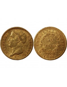 NAPOLEON Ier - 20 FRANCS OR 1811 A PARIS 2