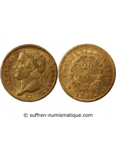 NAPOLEON Ier - 20 FRANCS OR 1811 A PARIS
