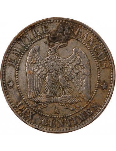 NAPOLEON III - 10 CENTIMES 1853 A PARIS