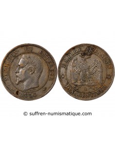 NAPOLEON III - 10 CENTIMES 1853 A PARIS