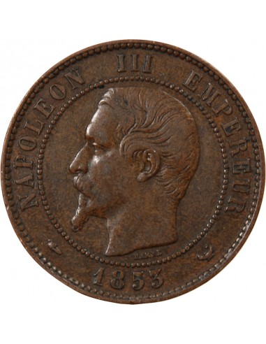 NAPOLEON III, VISITE IMPERIALE DE LILLE - MODULE DE 10 CENTIMES - 23 ET 24 SEPTEMBRE 1853