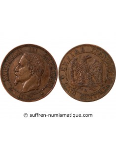 NAPOLEON III - 5 CENTIMES 1863 A PARIS