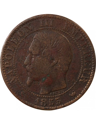NAPOLEON III - 5 CENTIMES 1855 W LILLE - ANCRE