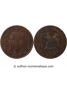 NAPOLEON III - 5 CENTIMES 1855 W LILLE - ANCRE