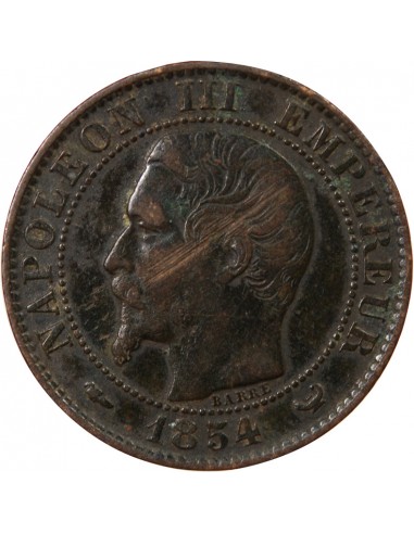 NAPOLEON III - 5 CENTIMES 1854 W LILLE