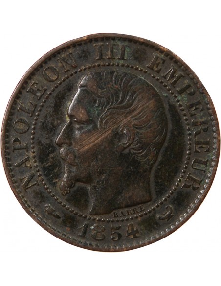 NAPOLEON III - 5 CENTIMES 1854 W LILLE