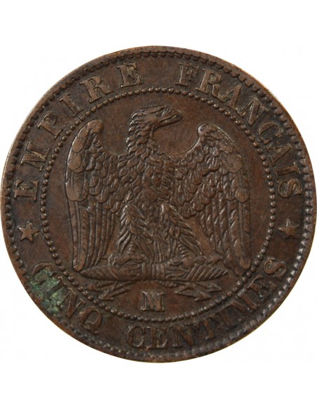 NAPOLEON III - 5 CENTIMES 1856 MA MARSEILLE