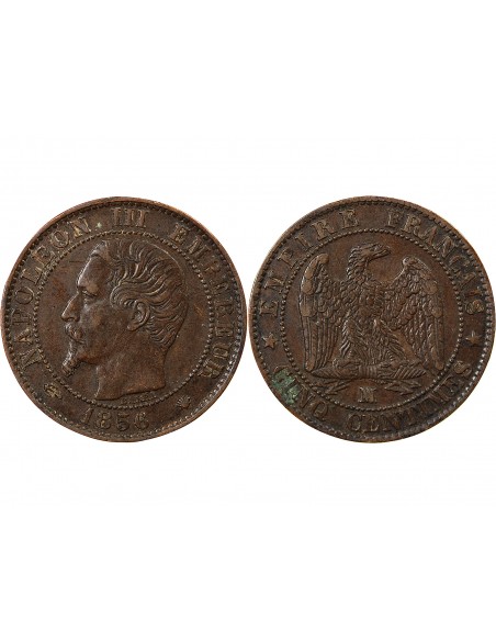 NAPOLEON III - 5 CENTIMES 1856 MA MARSEILLE