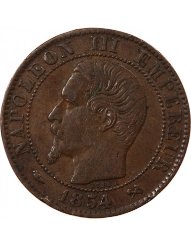 NAPOLEON III - 5 CENTIMES 1854 B ROUEN
