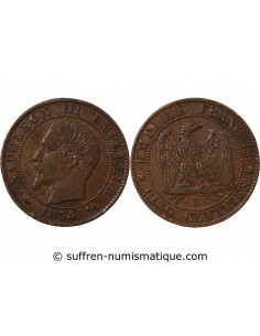NAPOLEON III - 5 CENTIMES 1854 B ROUEN