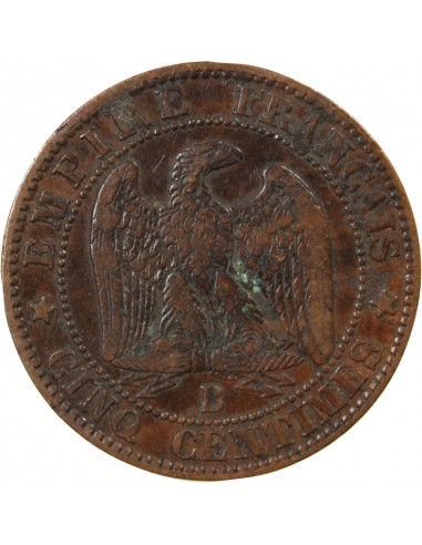 NAPOLEON III - 5 CENTIMES 1853 B ROUEN