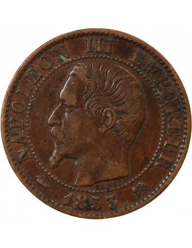 NAPOLEON III - 5 CENTIMES 1853 B ROUEN