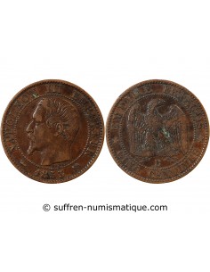 NAPOLEON III - 5 CENTIMES 1853 B ROUEN