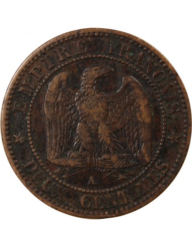 NAPOLEON III - 2 CENTIMES 1855 A PARIS - ANCRE