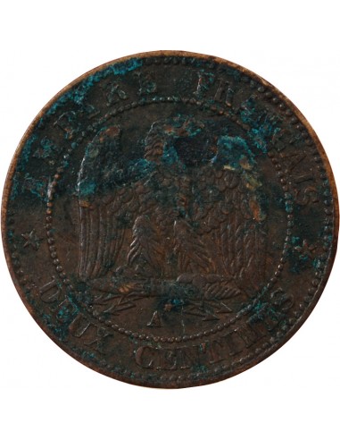 NAPOLEON III - 2 CENTIMES 1854 A PARIS
