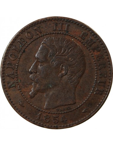 NAPOLEON III - 2 CENTIMES 1854 A PARIS