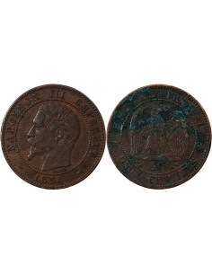 NAPOLEON III - 2 CENTIMES 1854 A PARIS 2