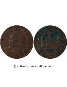NAPOLEON III - 2 CENTIMES 1854 A PARIS