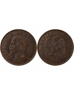 NAPOLEON III - 2 CENTIMES 1854 K BORDEAUX 2