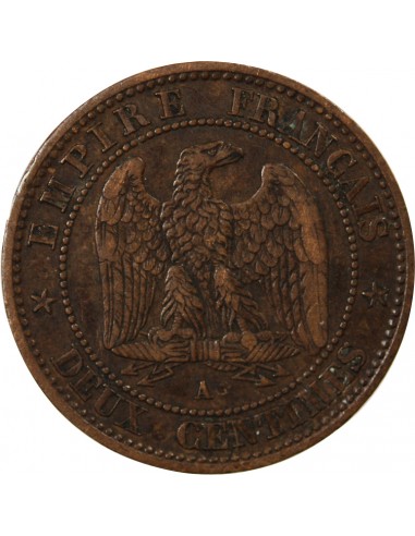 NAPOLEON III - 2 CENTIMES 1855 A PARIS - ANCRE