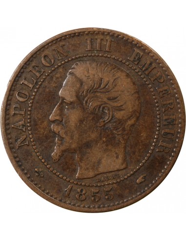 NAPOLEON III - 2 CENTIMES 1855 A PARIS - ANCRE