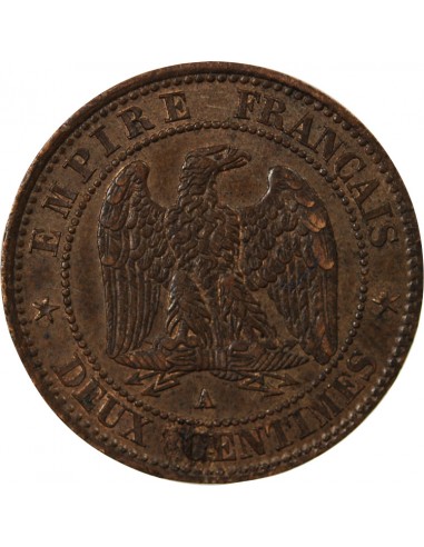 NAPOLEON III - 2 CENTIMES 1855 A PARIS - ANCRE