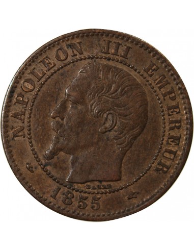 NAPOLEON III - 2 CENTIMES 1855 A PARIS - ANCRE