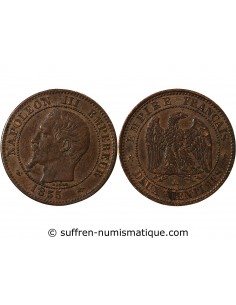 NAPOLEON III - 2 CENTIMES 1855 A PARIS - ANCRE